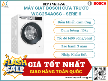 Máy giặt Bosch 10 kí seri 6 WGG254A0SG